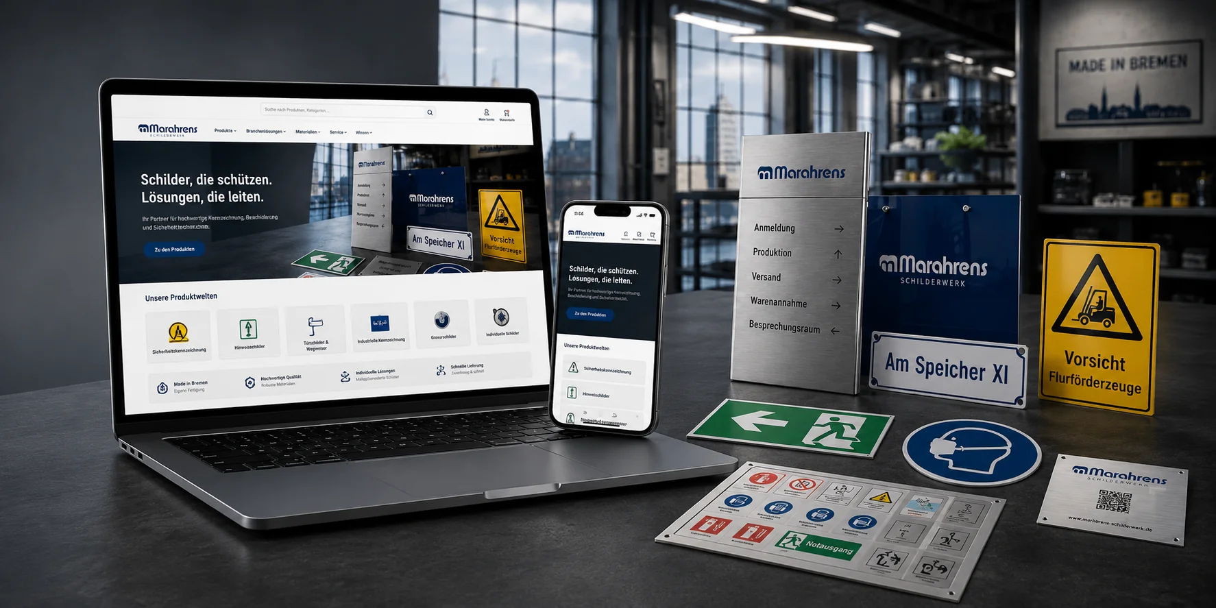 Marahrens Beschilderungen Onlineshop
