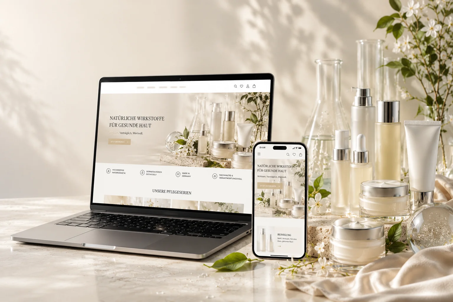 Dr. Rimpler Cosmetics Magento 2 Shop