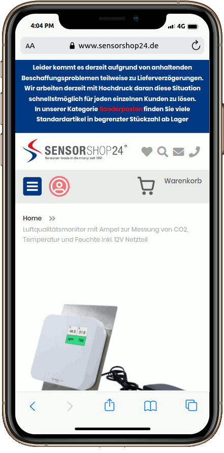Wamoco Referenz Sensorshop